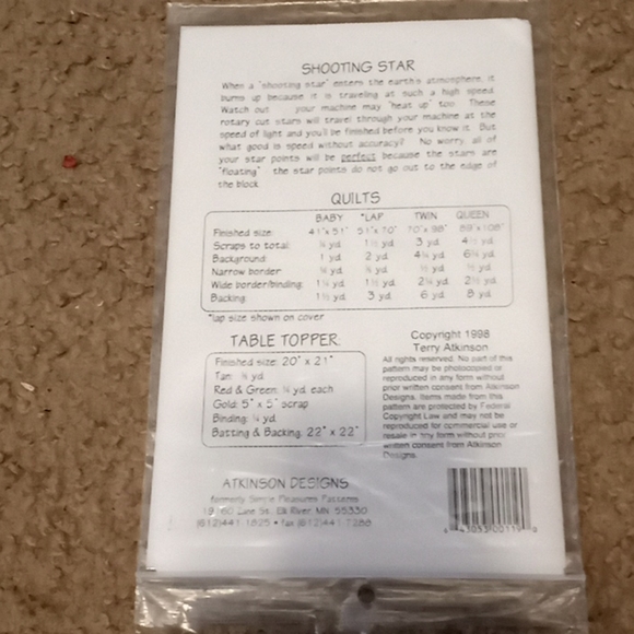 Sewing pattern - Picture 2 of 2